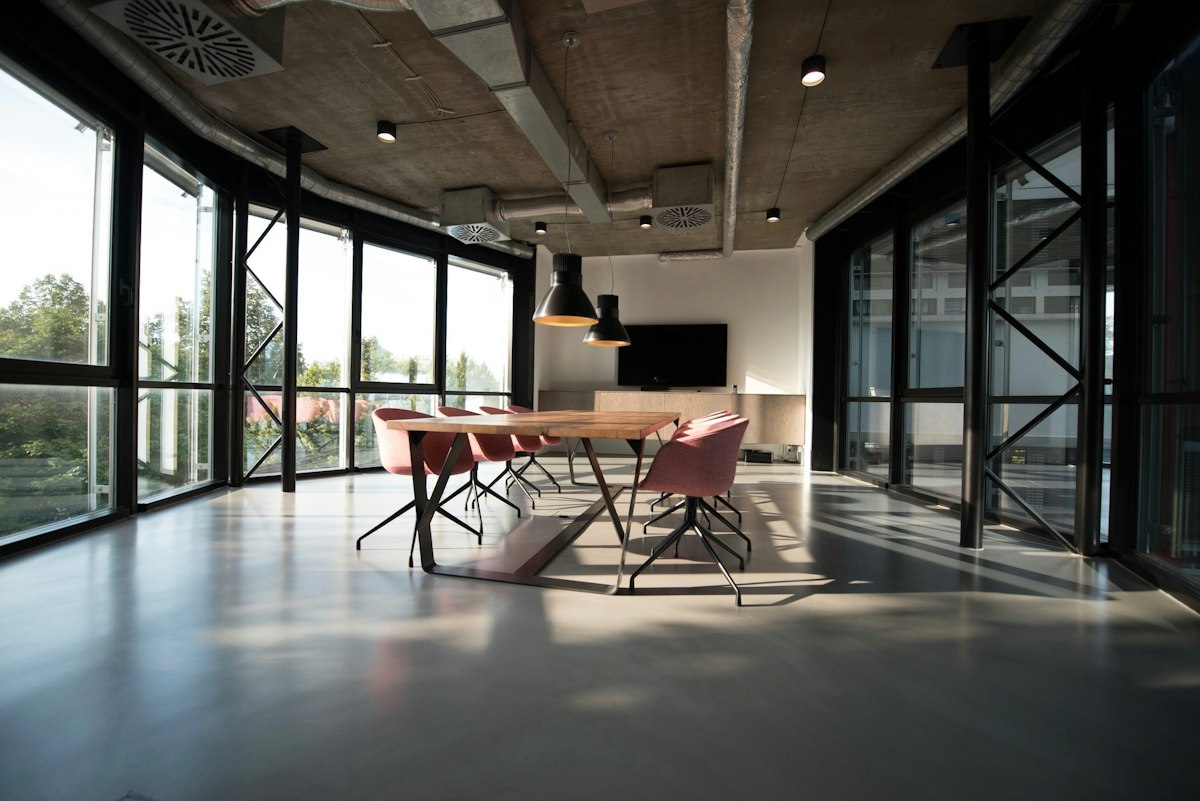 Bright modern office in a free zone business centre